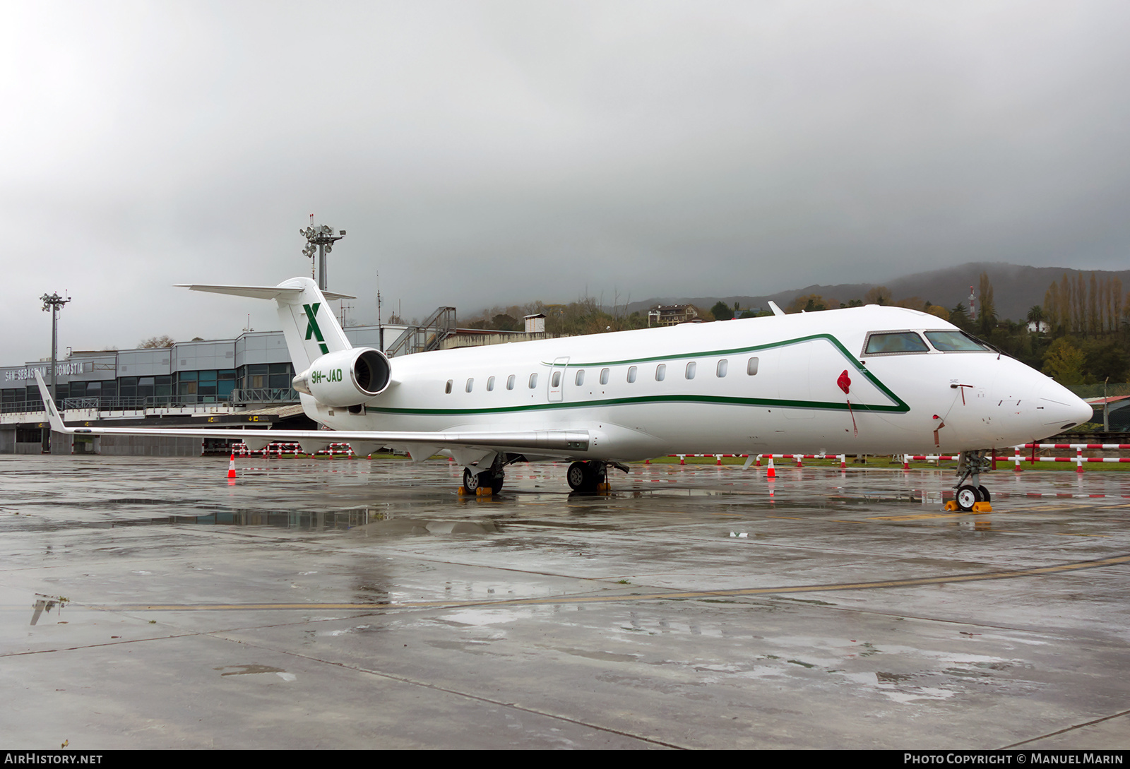 Aircraft Photo of 9H-JAD | Bombardier Challenger 850 (CRJ-200SE/CL-600-2B19) | AirX Charter | AirHistory.net #730531