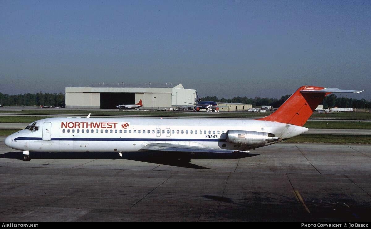Aircraft Photo of N9347 | McDonnell Douglas DC-9-32 | Northwest Airlines | AirHistory.net #730535