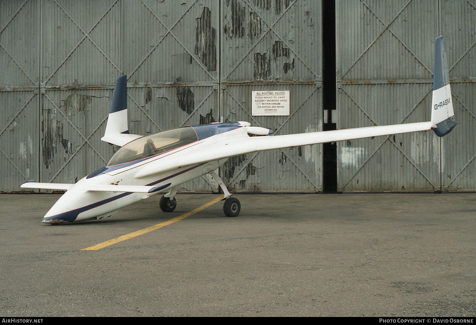 Aircraft Photo of G-RAEM | Rutan 61 Long-EZ | AirHistory.net #730538