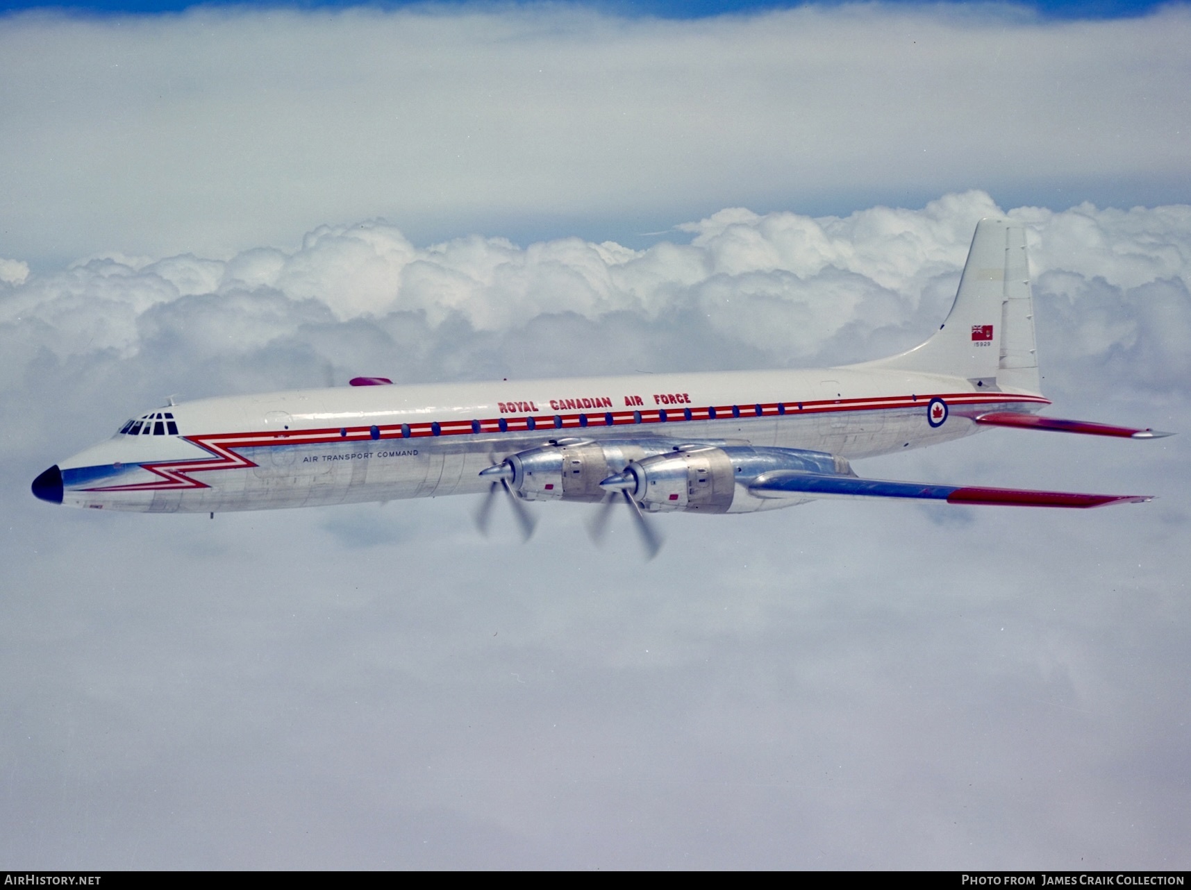 Aircraft Photo of 15929 | Canadair CC-106 Yukon (CL-44-6) | Canada - Air Force | AirHistory.net #730542