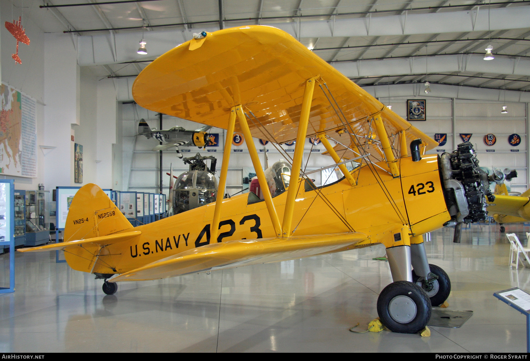 Aircraft Photo of N52558 | Boeing N2S-4 Kaydet (A75N1) | USA - Navy | AirHistory.net #730548