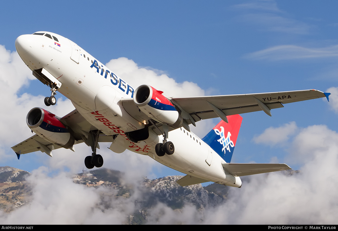 Aircraft Photo of YU-APA | Airbus A319-132 | Air Serbia | AirHistory.net #730553