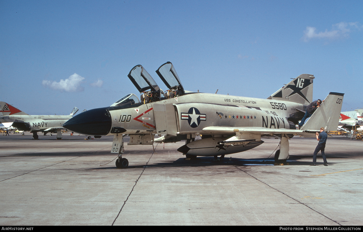 Aircraft Photo of 155580 / 5580 | McDonnell Douglas F-4J Phantom II | USA - Navy | AirHistory.net #730576