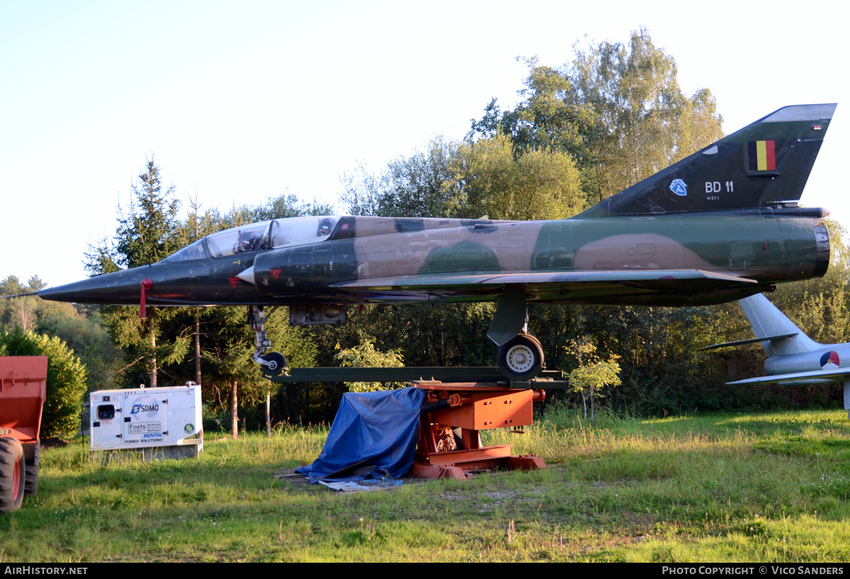 Aircraft Photo of BD11 | Dassault Mirage 5BD | Belgium - Air Force | AirHistory.net #730582