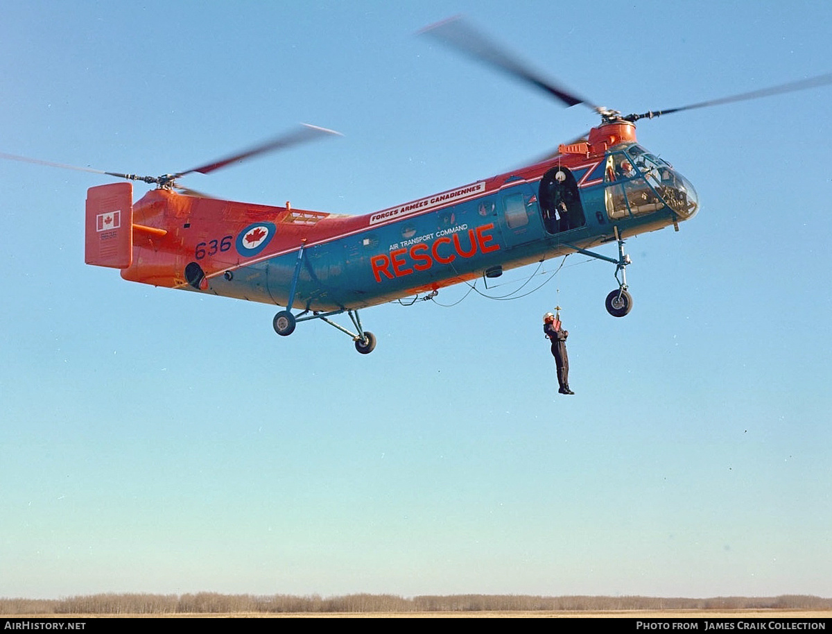 Aircraft Photo of 9636 | Piasecki CH-21B Workhorse | Canada - Air Force | AirHistory.net #730587