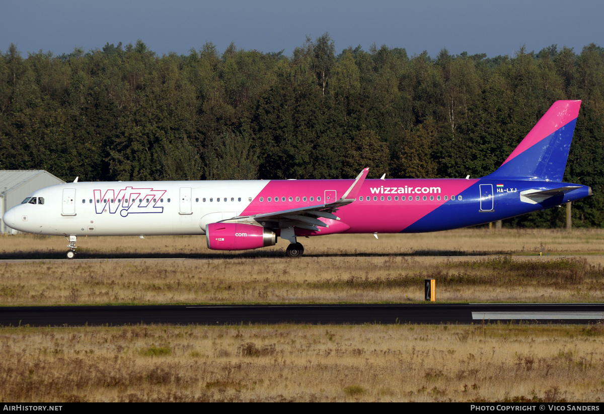 Aircraft Photo of HA-LXJ | Airbus A321-231 | Wizz Air | AirHistory.net #730588