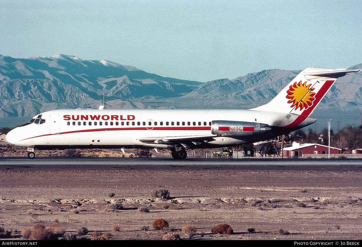 Aircraft Photo of N8961 | Douglas DC-9-14 | Sunworld International Airways | AirHistory.net #730621