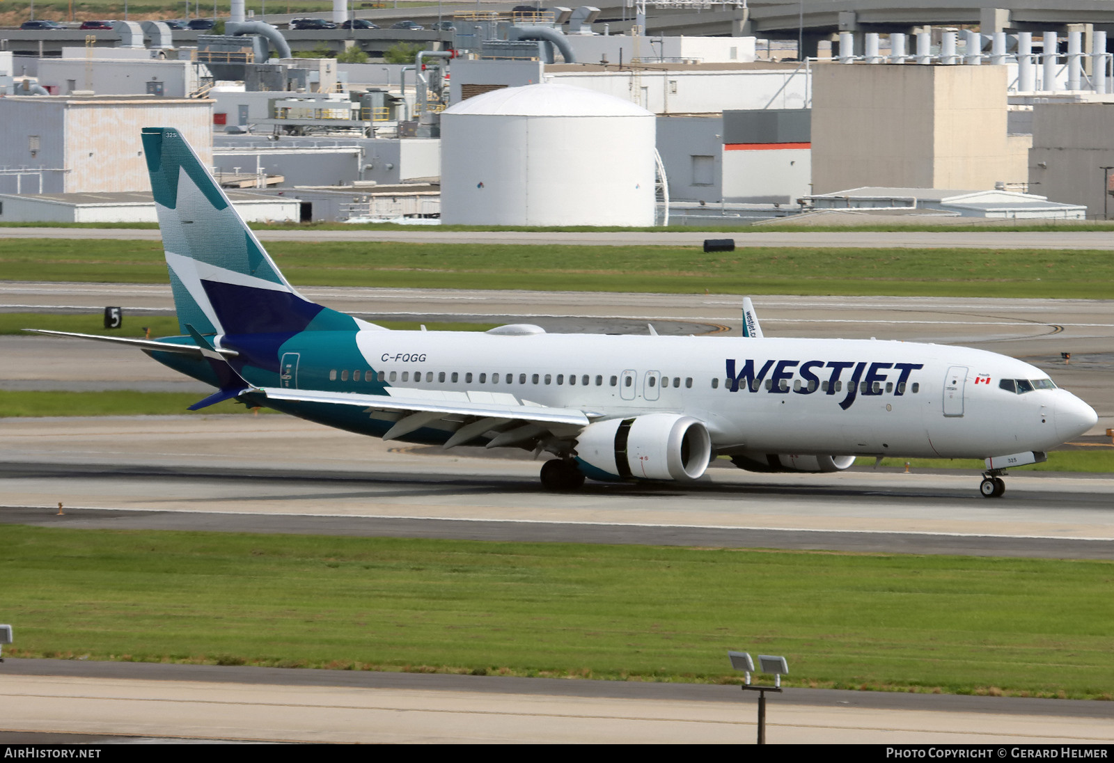 Aircraft Photo of C-FQGG | Boeing 737-8 Max 8 | WestJet | AirHistory.net #730631