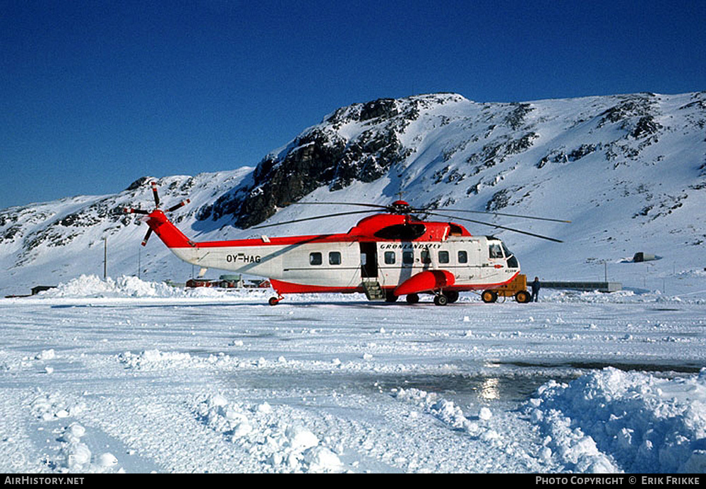 Aircraft Photo of OY-HAG | Sikorsky S-61N | Air Greenland | AirHistory.net #730686