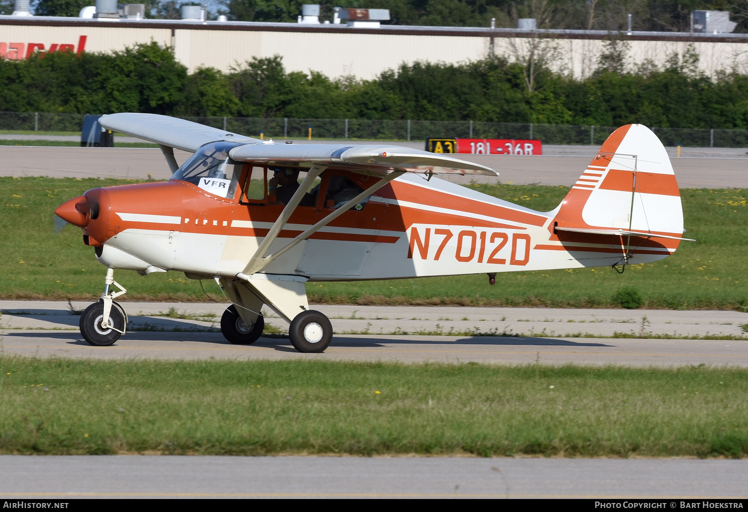 Aircraft Photo of N7012D | Piper PA-22-150 Tri-Pacer | AirHistory.net #730693