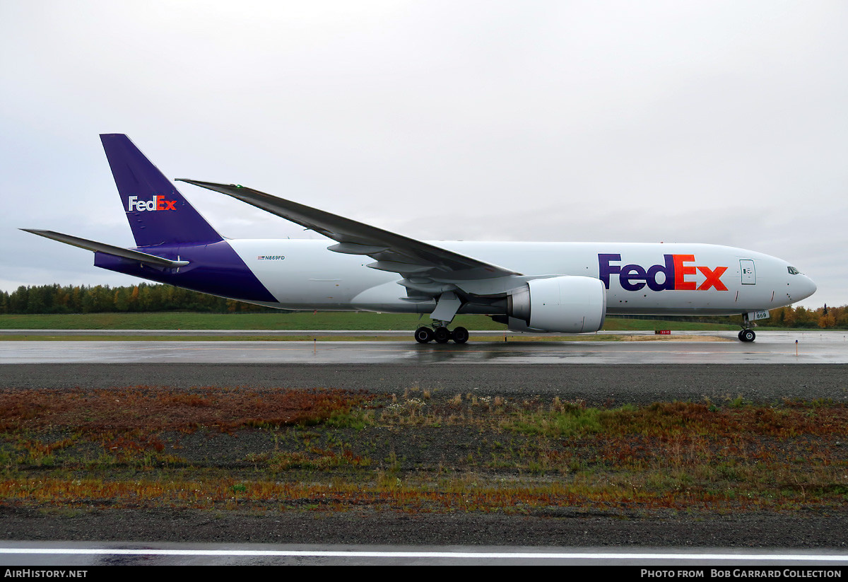 Aircraft Photo of N869FD | Boeing 777-FS2 | Fedex - Federal Express | AirHistory.net #730698