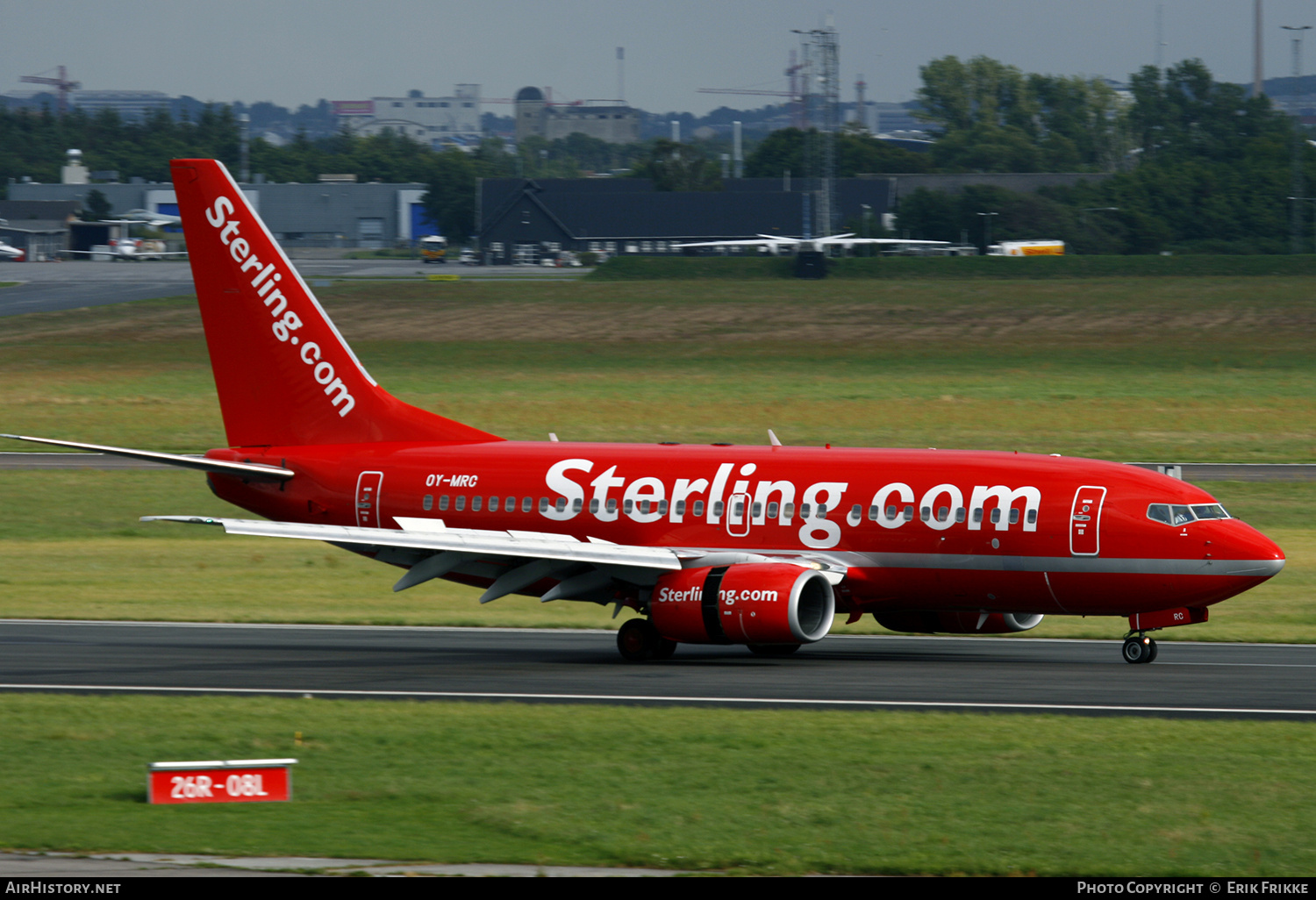 Aircraft Photo of OY-MRC | Boeing 737-7L9 | Sterling Airlines | AirHistory.net #730710