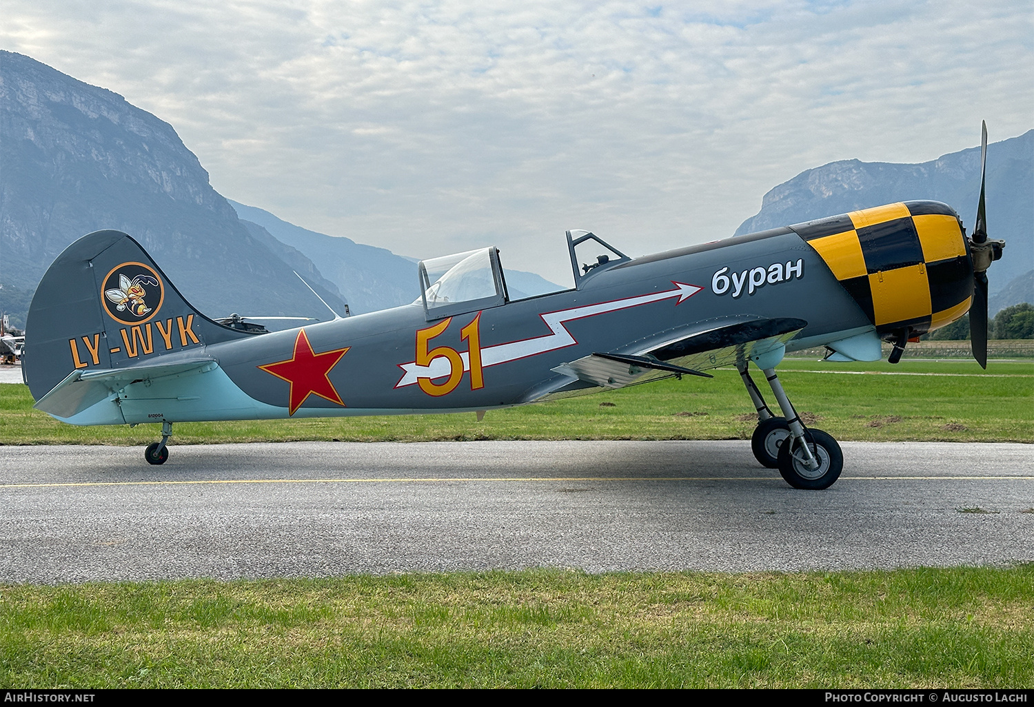 Aircraft Photo of LY-WYK | Yakovlev Yak-50 | Soviet Union - Air Force | AirHistory.net #730728