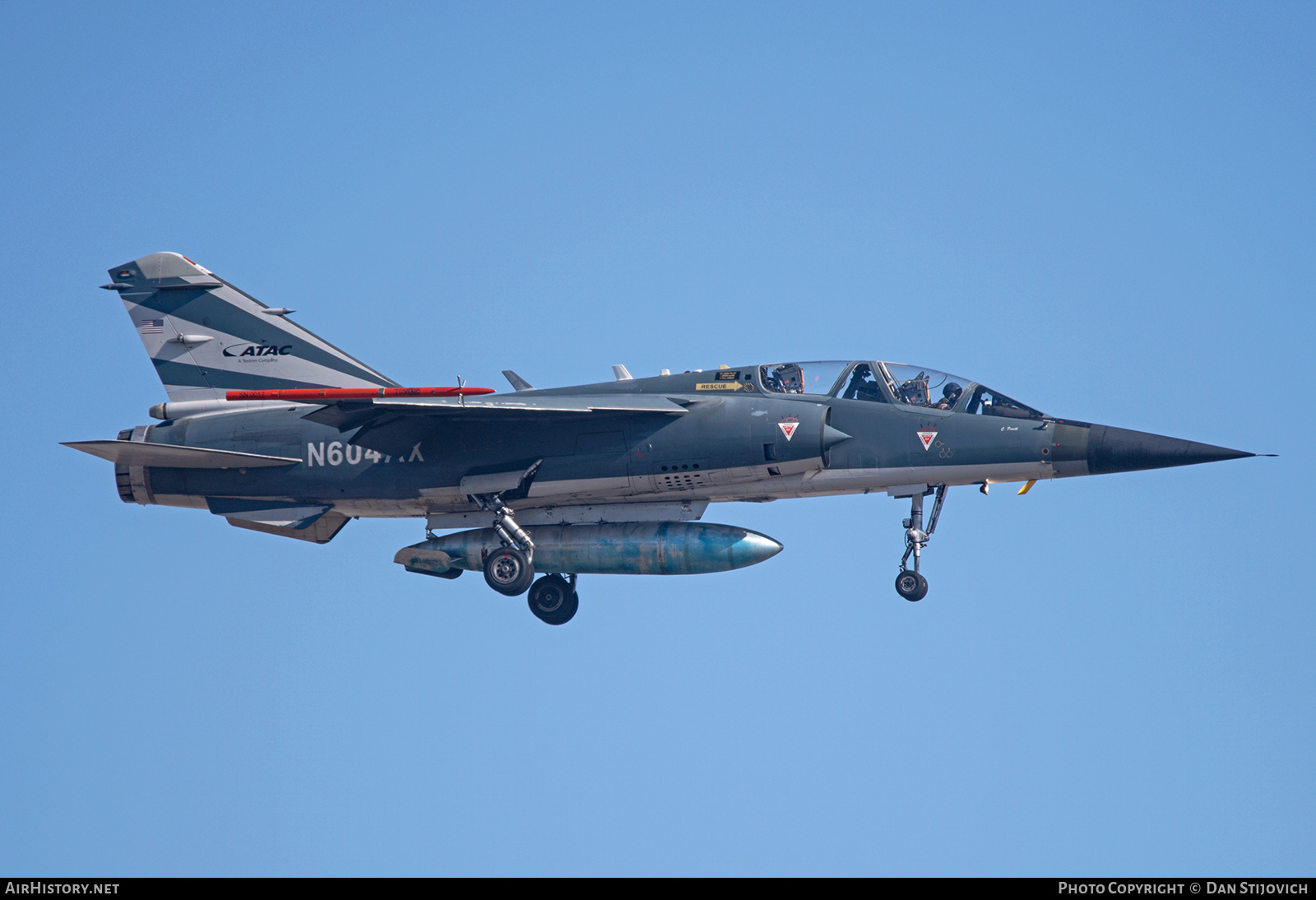 Aircraft Photo of N604AX | Dassault Mirage F1B | ATAC - Airborne Tactical Advantage Company | AirHistory.net #730730