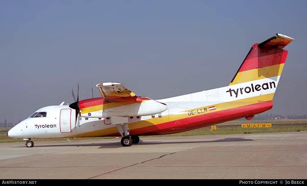 Aircraft Photo of OE-LLR | De Havilland Canada DHC-8-102 Dash 8 | Tyrolean Airways | AirHistory.net #730745