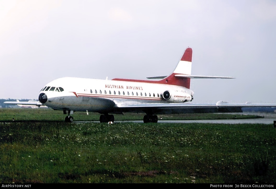 Aircraft Photo of OE-LCO | Sud SE-210 Caravelle VI-R | Austrian Airlines | AirHistory.net #730749