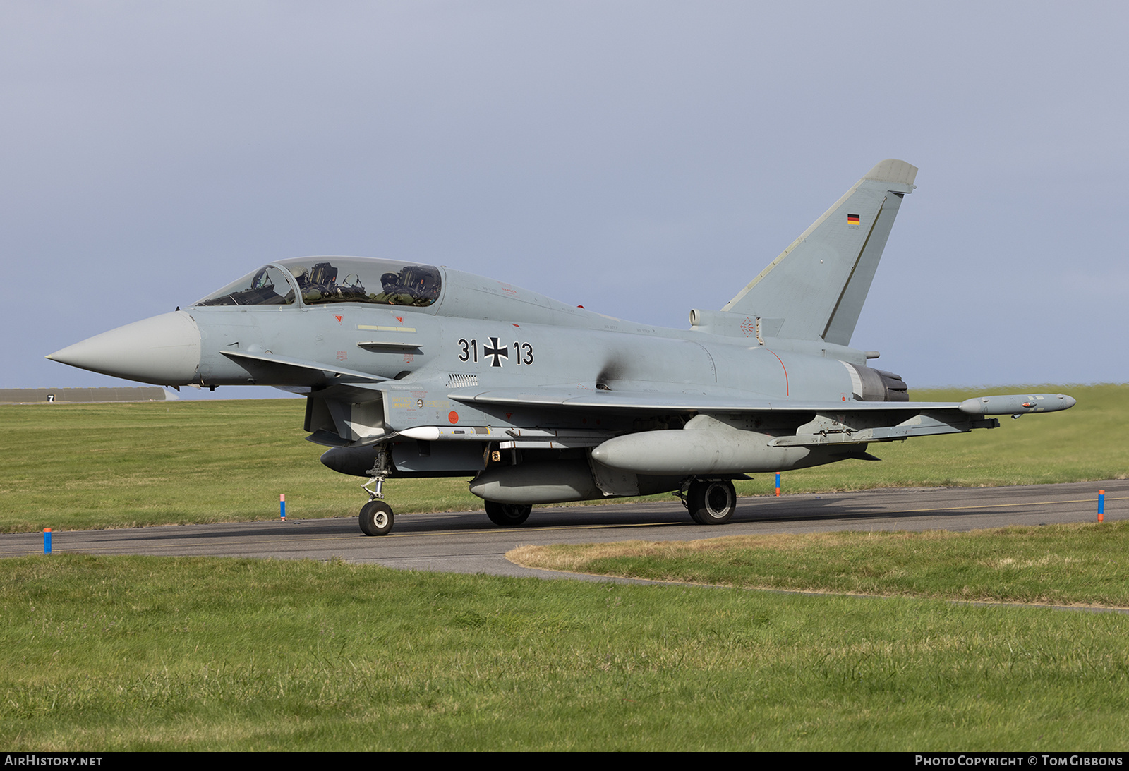 Aircraft Photo of 3113 | Eurofighter EF-2000 Typhoon T | Germany - Air Force | AirHistory.net #730765