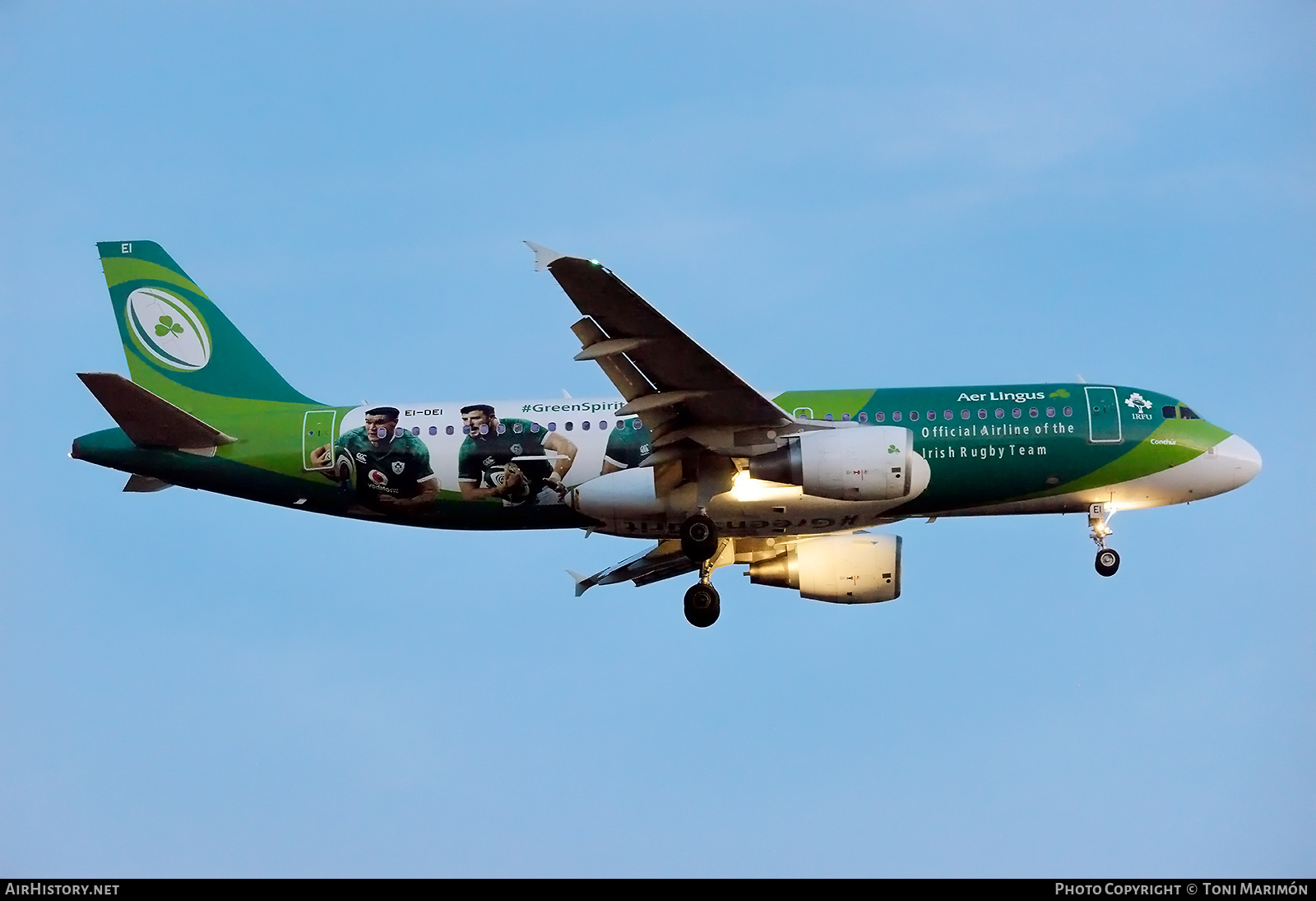 Aircraft Photo of EI-DEI | Airbus A320-214 | Aer Lingus | AirHistory.net #730767