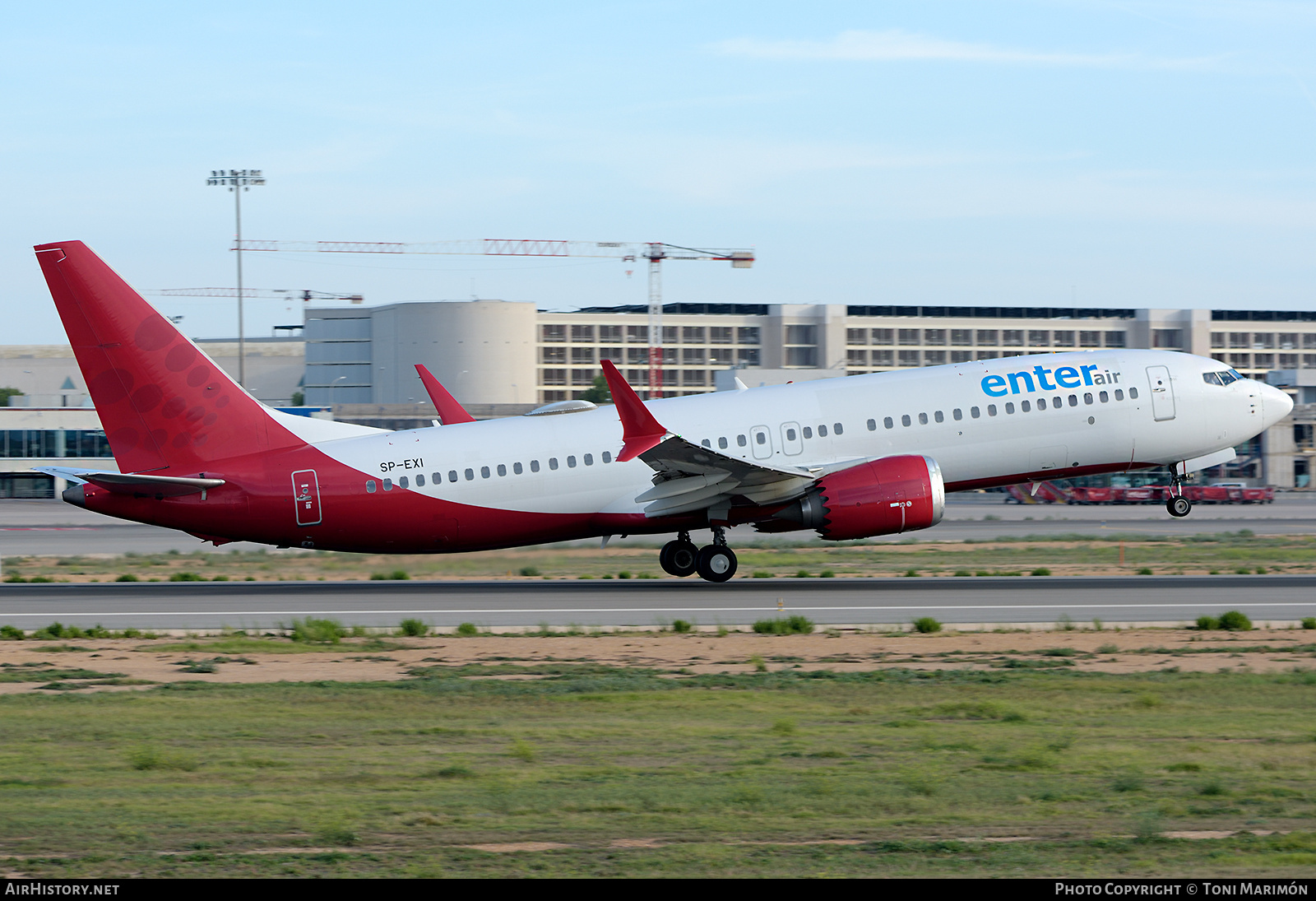 Aircraft Photo of SP-EXI | Boeing 737-8 Max 8 | Enter Air | AirHistory.net #730769