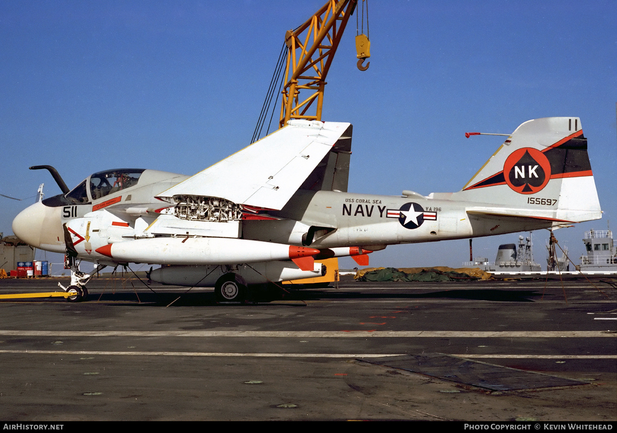 Aircraft Photo of 155697 | Grumman A-6E Intruder | USA - Navy | AirHistory.net #730793