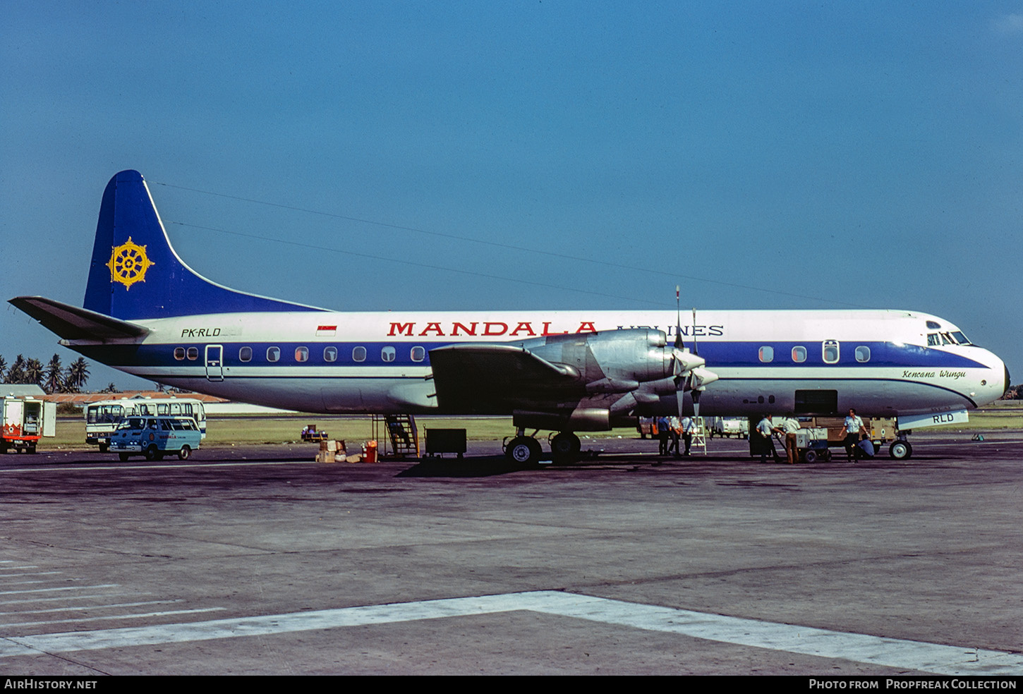 Aircraft Photo of PK-RLD | Lockheed L-188C Electra | Mandala Airlines | AirHistory.net #730807