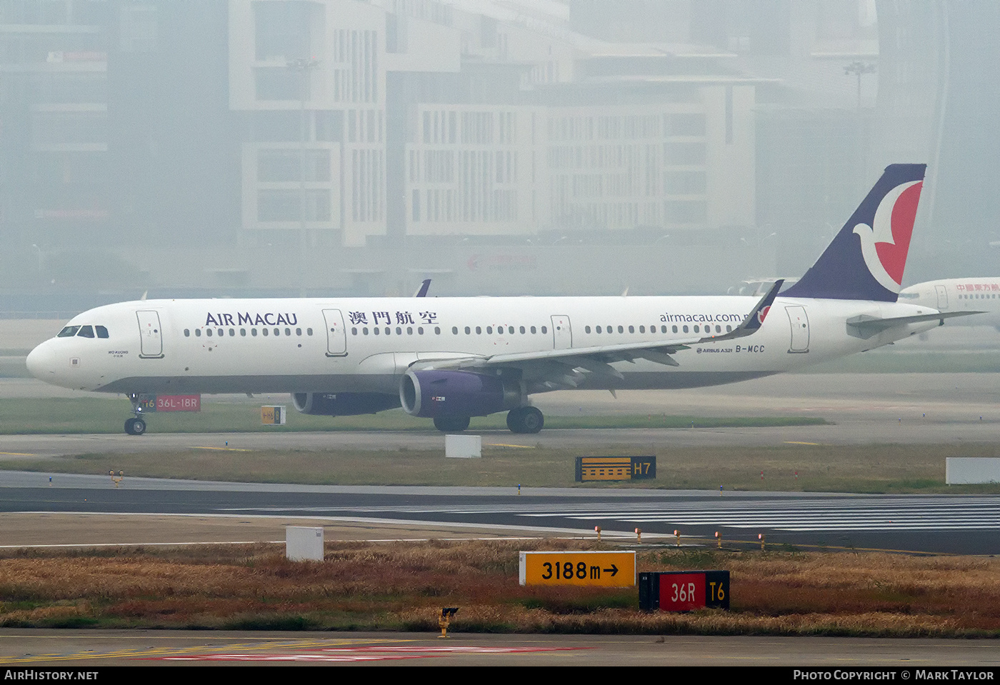 Aircraft Photo of B-MCC | Airbus A321-231 | Air Macau | AirHistory.net #730826