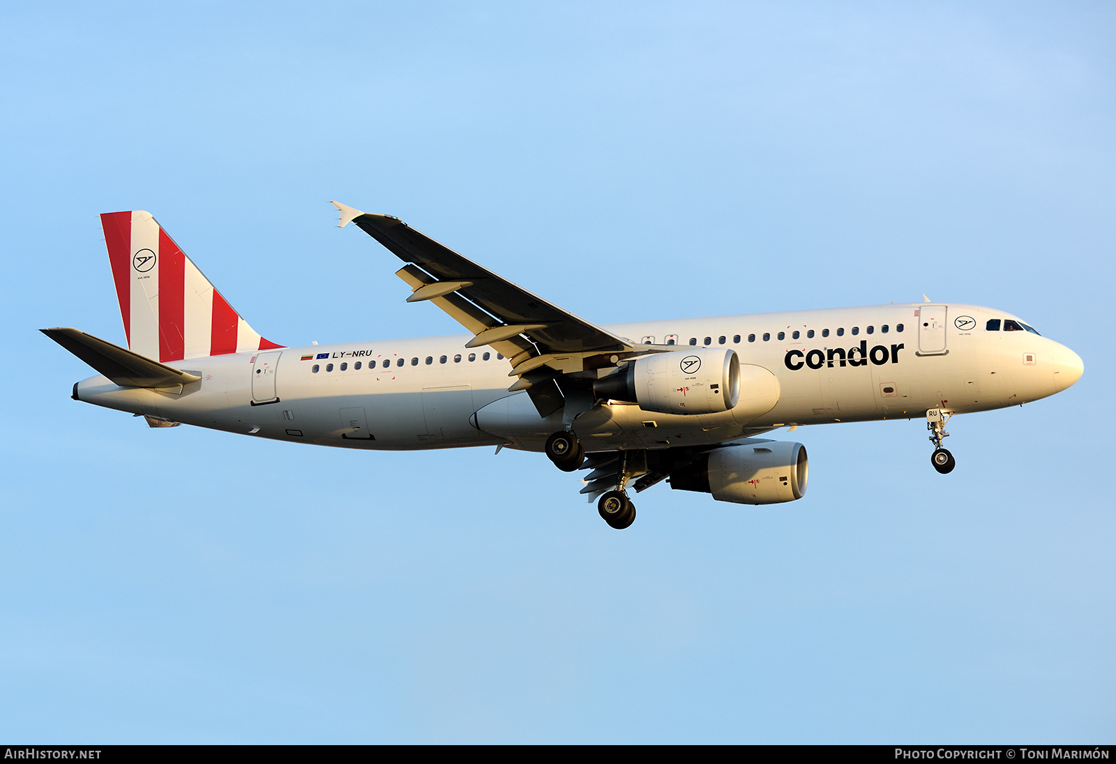 Aircraft Photo of LY-NRU | Airbus A320-214 | Condor Flugdienst | AirHistory.net #730828