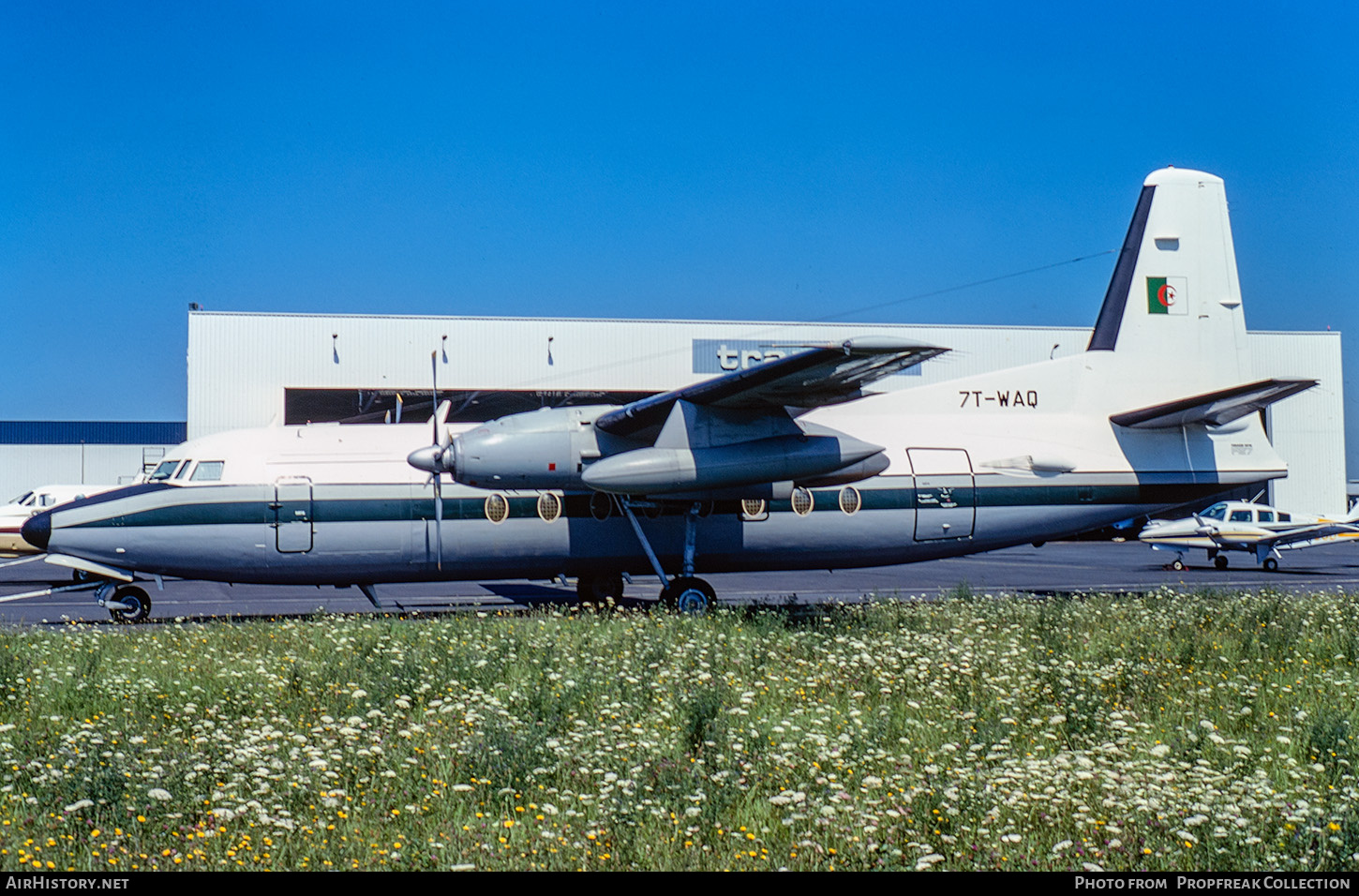 Aircraft Photo of 7T-WAQ | Fokker F27-400M Troopship | Algeria - Air Force | AirHistory.net #730858