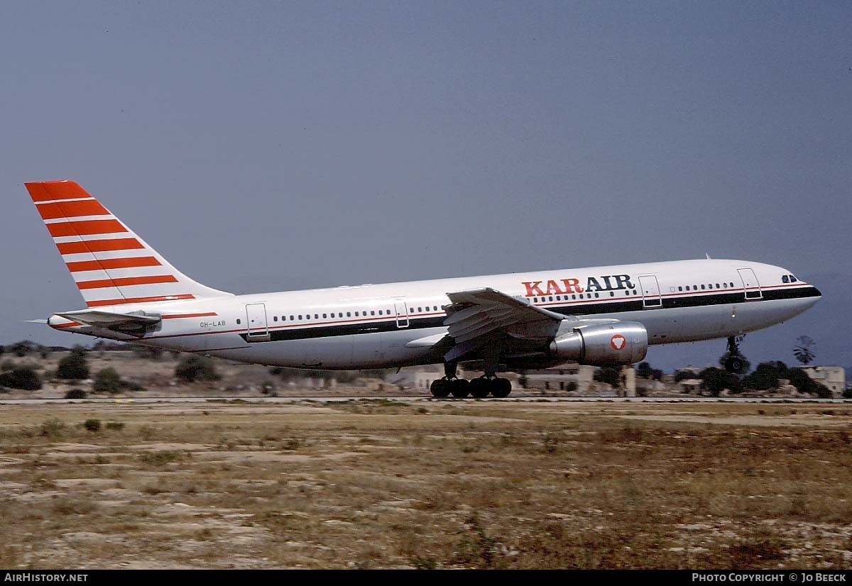 Aircraft Photo of OH-LAB | Airbus A300B4-203FF | Kar-Air | AirHistory.net #730891