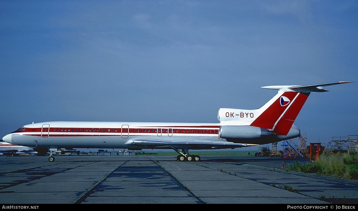 Aircraft Photo of OK-BYO | Tupolev Tu-154M | Czechoslovakia Government | AirHistory.net #730899