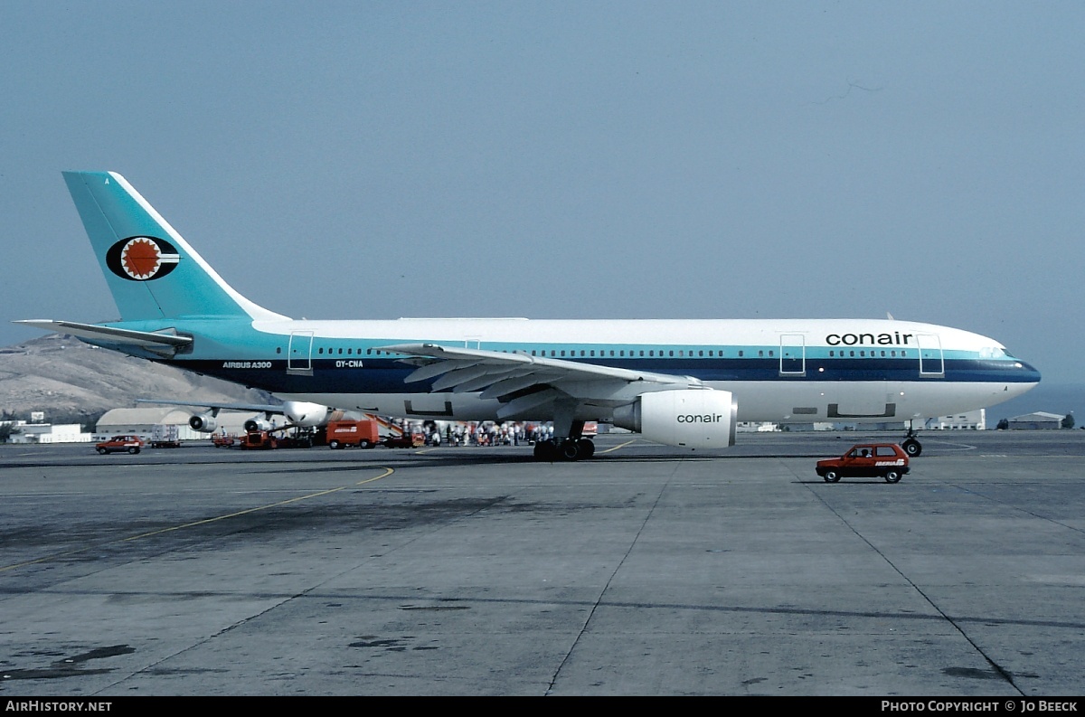 Aircraft Photo of OY-CNA | Airbus A300B4-120 | Conair of Scandinavia | AirHistory.net #730924