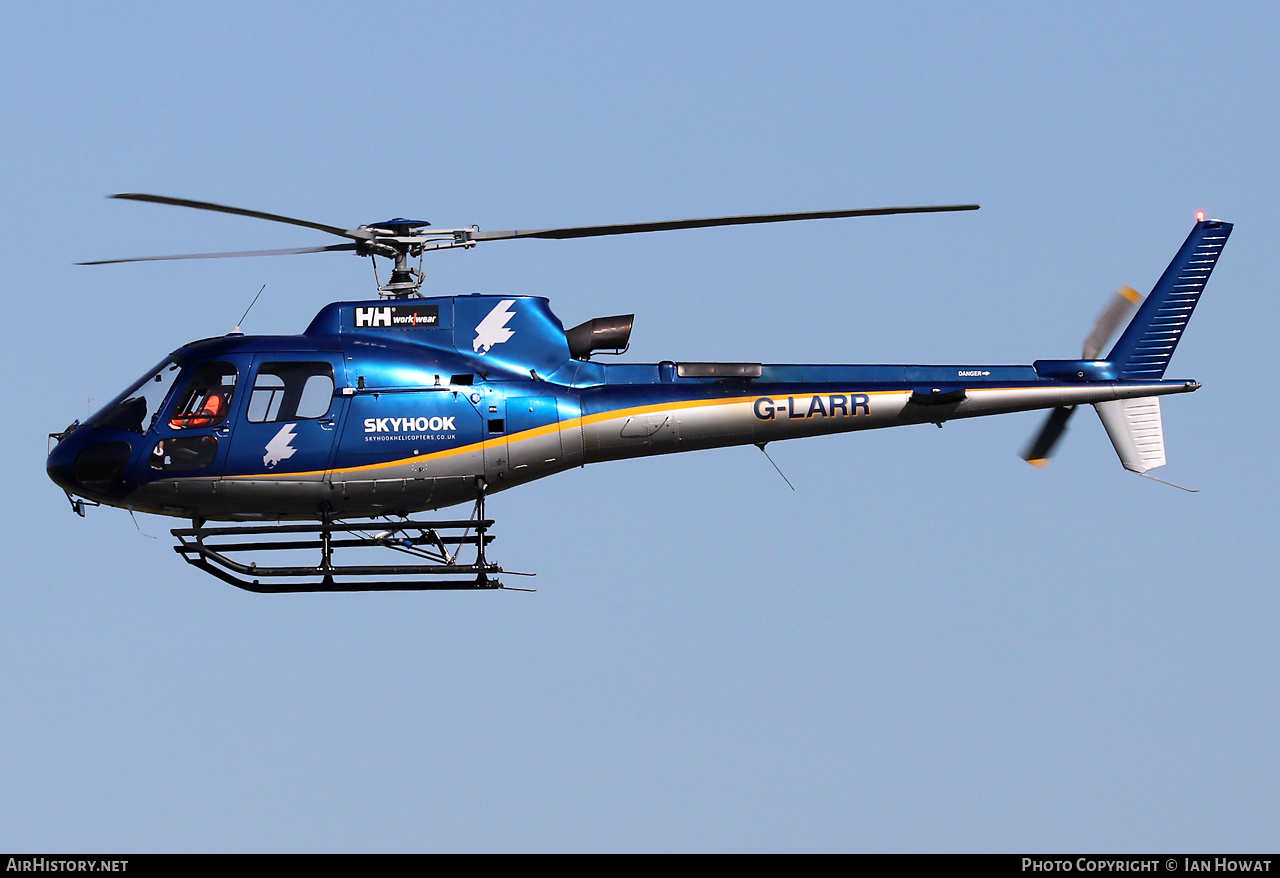 Aircraft Photo of G-LARR | Eurocopter AS-350B-3 Ecureuil | Skyhook Helicopters | AirHistory.net #730926