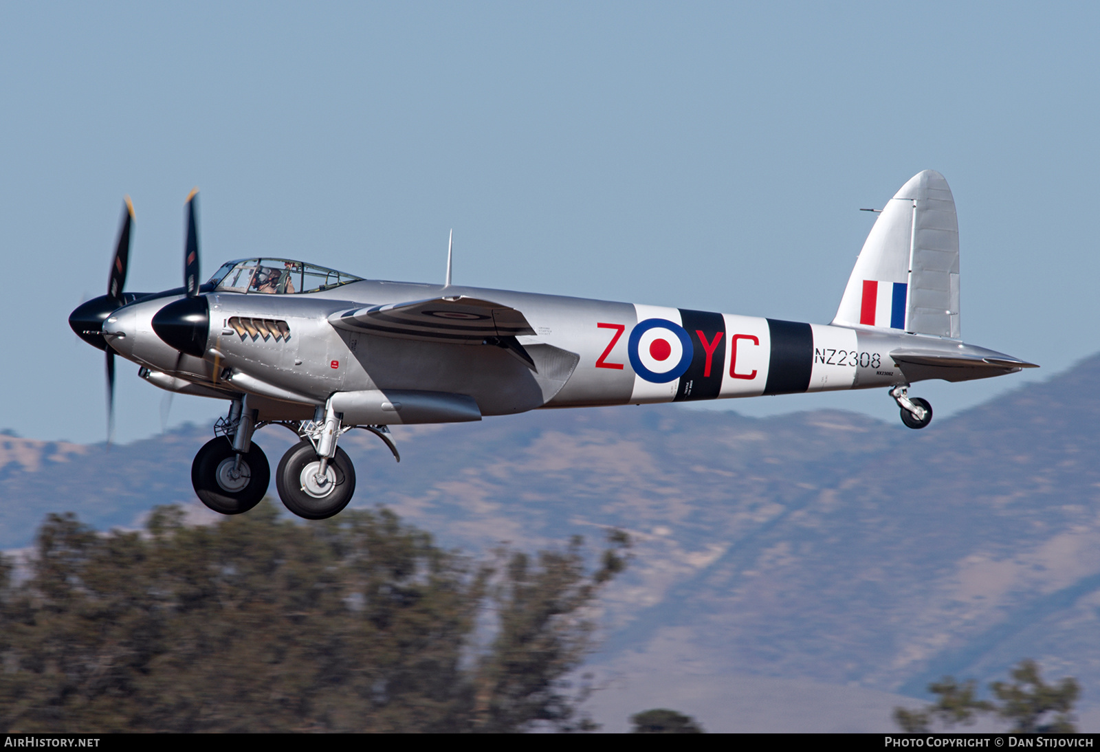 Aircraft Photo of N2308Z | De Havilland D.H. 98 Mosquito T43 | New Zealand - Air Force | AirHistory.net #730938