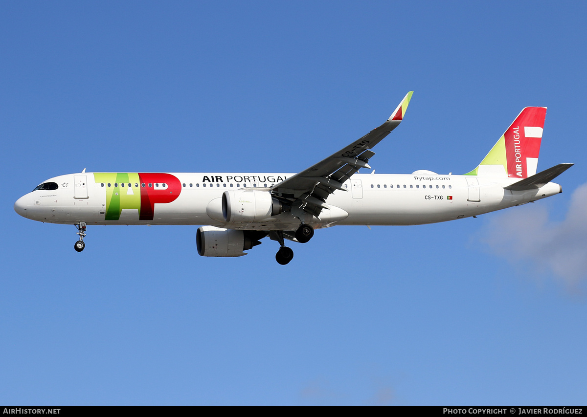 Aircraft Photo of CS-TXG | Airbus A321-251NXLR | TAP Air Portugal | AirHistory.net #730948