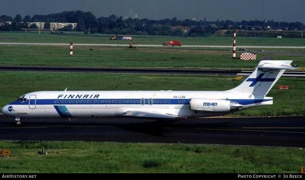 Aircraft Photo of OH-LMB | McDonnell Douglas MD-87 (DC-9-87) | Finnair | AirHistory.net #730990