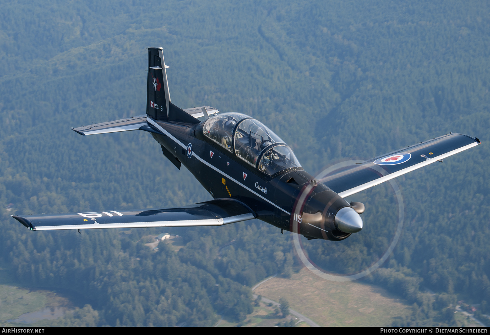 Aircraft Photo of 156119 | Raytheon CT-156 Harvard II | Canada - Air Force | AirHistory.net #731023