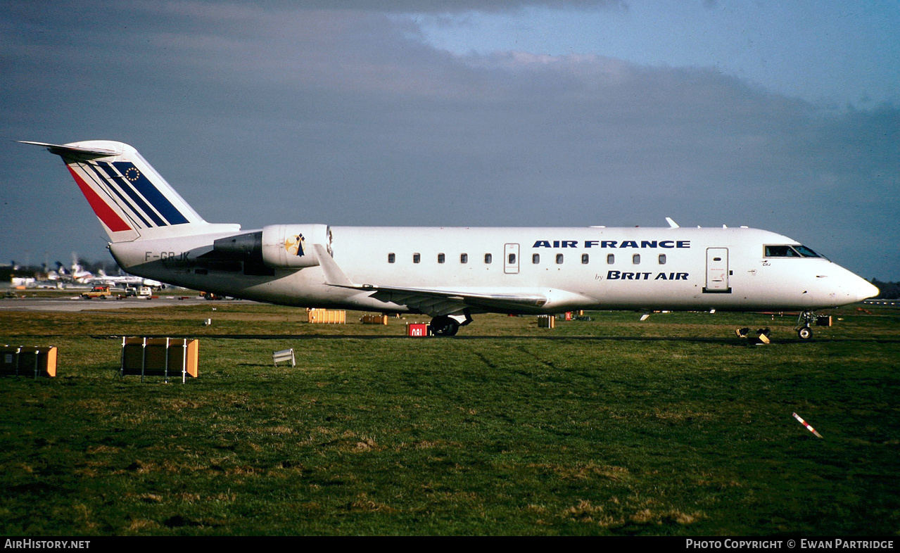 Aircraft Photo of F-GRJK | Bombardier CRJ-100ER (CL-600-2B19) | Air France | AirHistory.net #731024