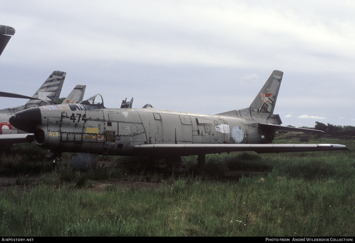 Aircraft Photo of F-474 | North American F-86D Sabre | Denmark - Air Force | AirHistory.net #731025