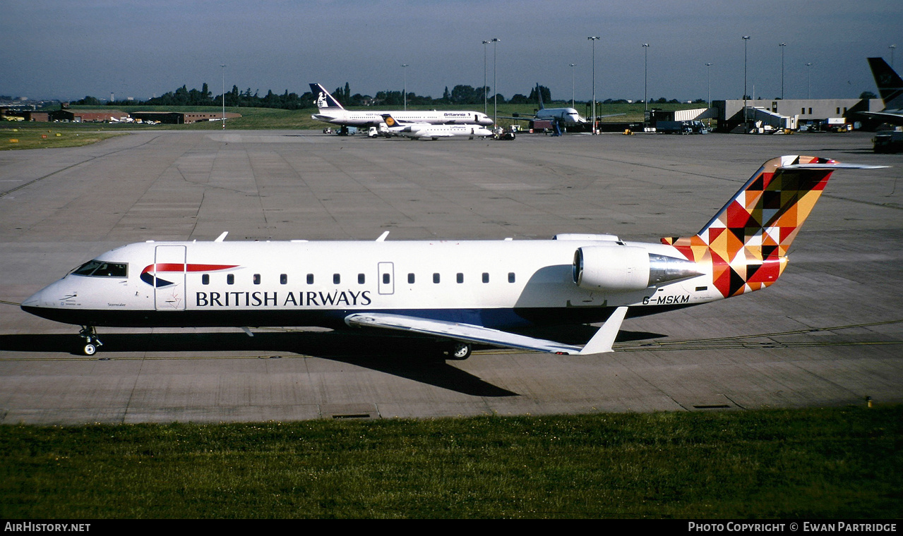 Aircraft Photo of G-MSKM | Bombardier CRJ-200LR (CL-600-2B19) | British Airways | AirHistory.net #731027