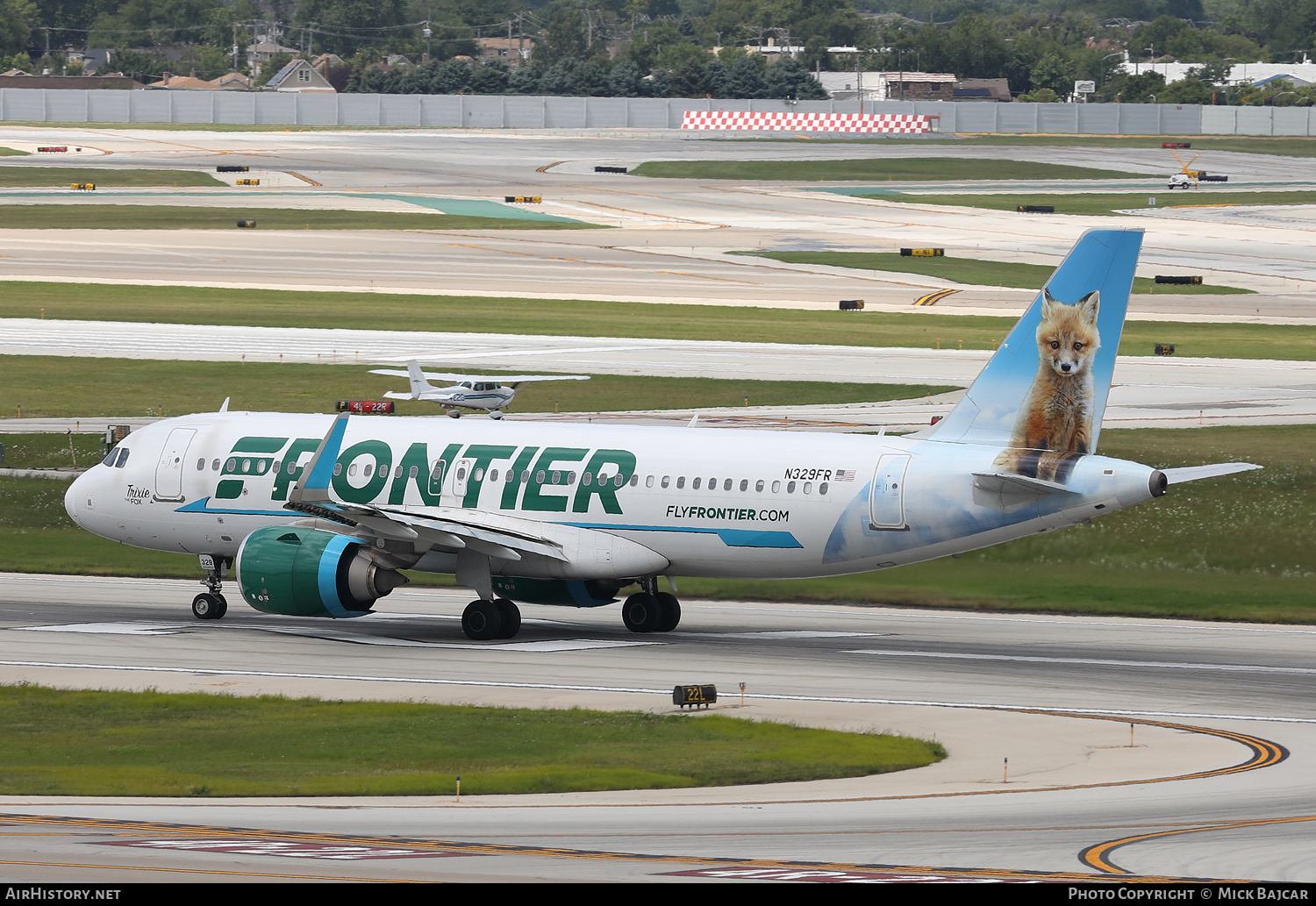 Aircraft Photo of N329FR | Airbus A320-251N | Frontier Airlines | AirHistory.net #731031