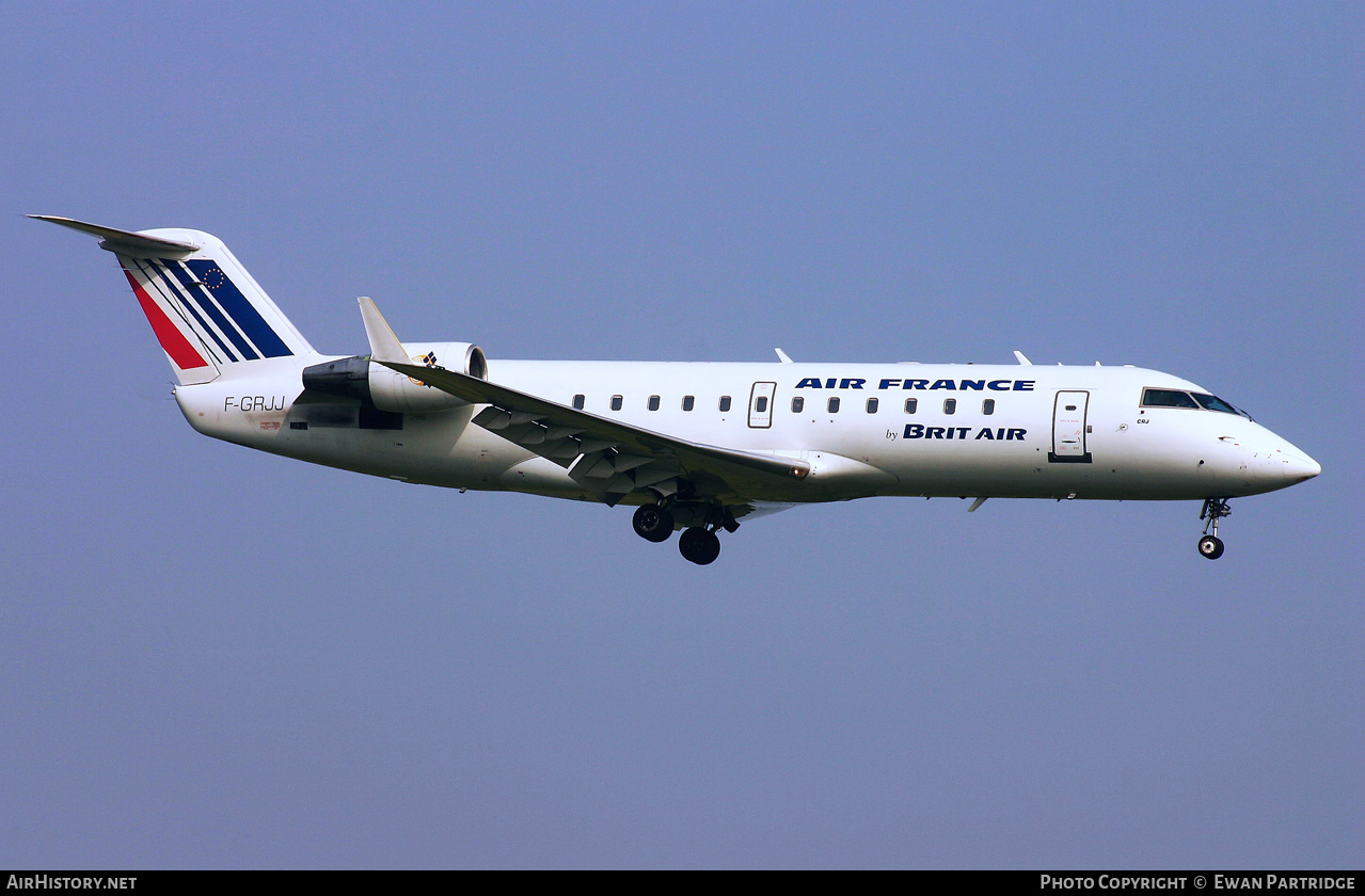 Aircraft Photo of F-GRJJ | Bombardier CRJ-100ER (CL-600-2B19) | Air France | AirHistory.net #731033