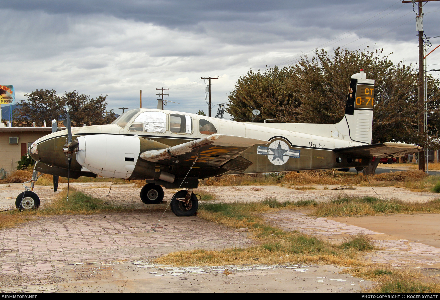 Aircraft Photo of 57-6032 / 0-76032 | Beech L-23D Seminole (50) | USA - Army | AirHistory.net #731042