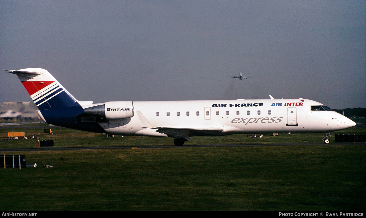 Aircraft Photo of F-GRJC | Canadair CRJ-100ER (CL-600-2B19) | Air France Express | AirHistory.net #731046