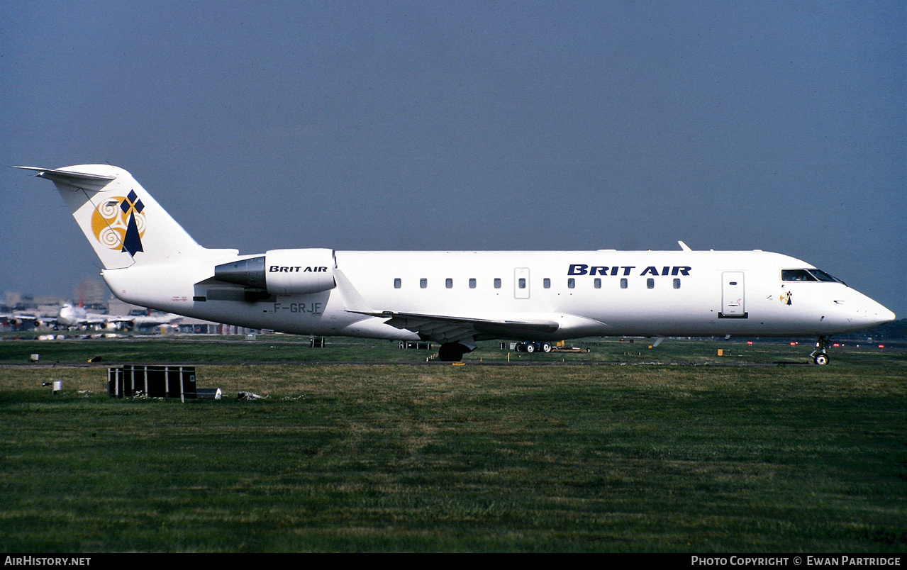 Aircraft Photo of F-GRJF | Canadair CRJ-100ER (CL-600-2B19) | Brit Air | AirHistory.net #731047