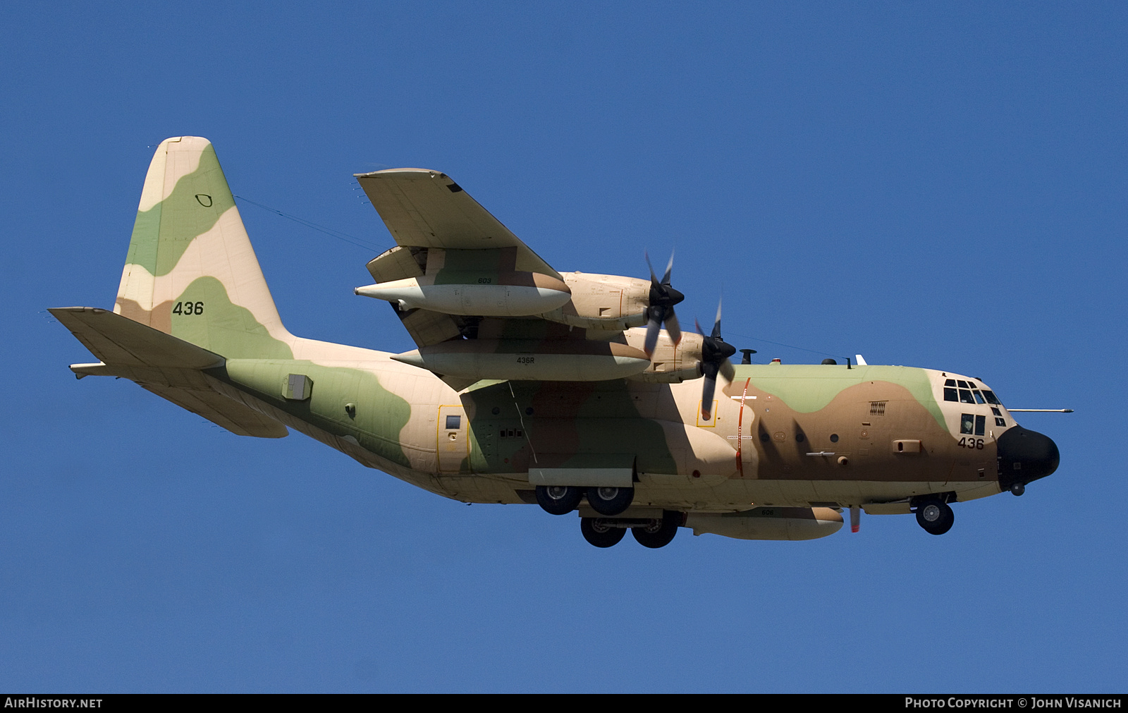 Aircraft Photo of 436 | Lockheed C-130H Hercules (L-382) (Karnaf) | Israel - Air Force | AirHistory.net #731075