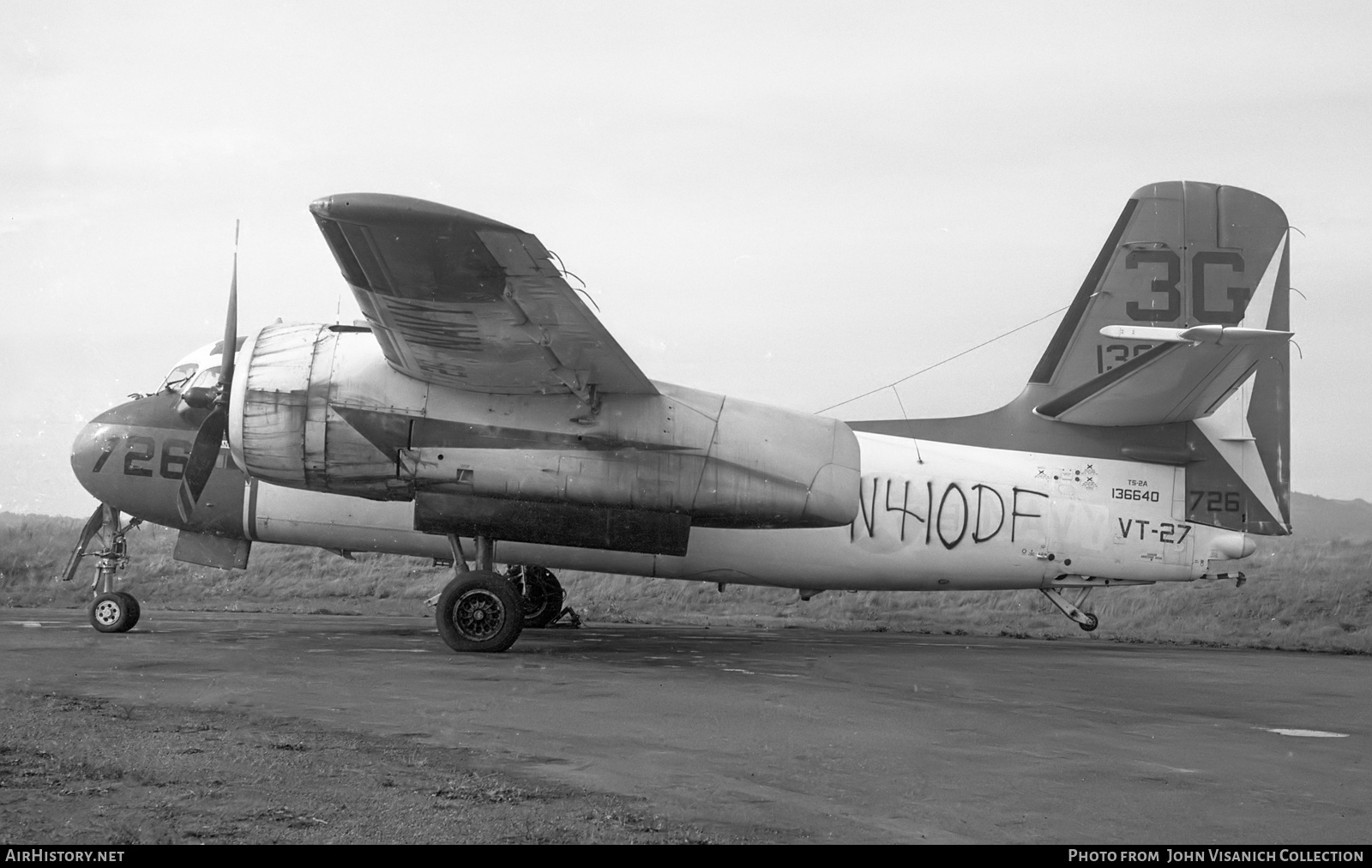 Aircraft Photo of N410DF / 136640 | Grumman TS-2A Tracker | AirHistory.net #731078