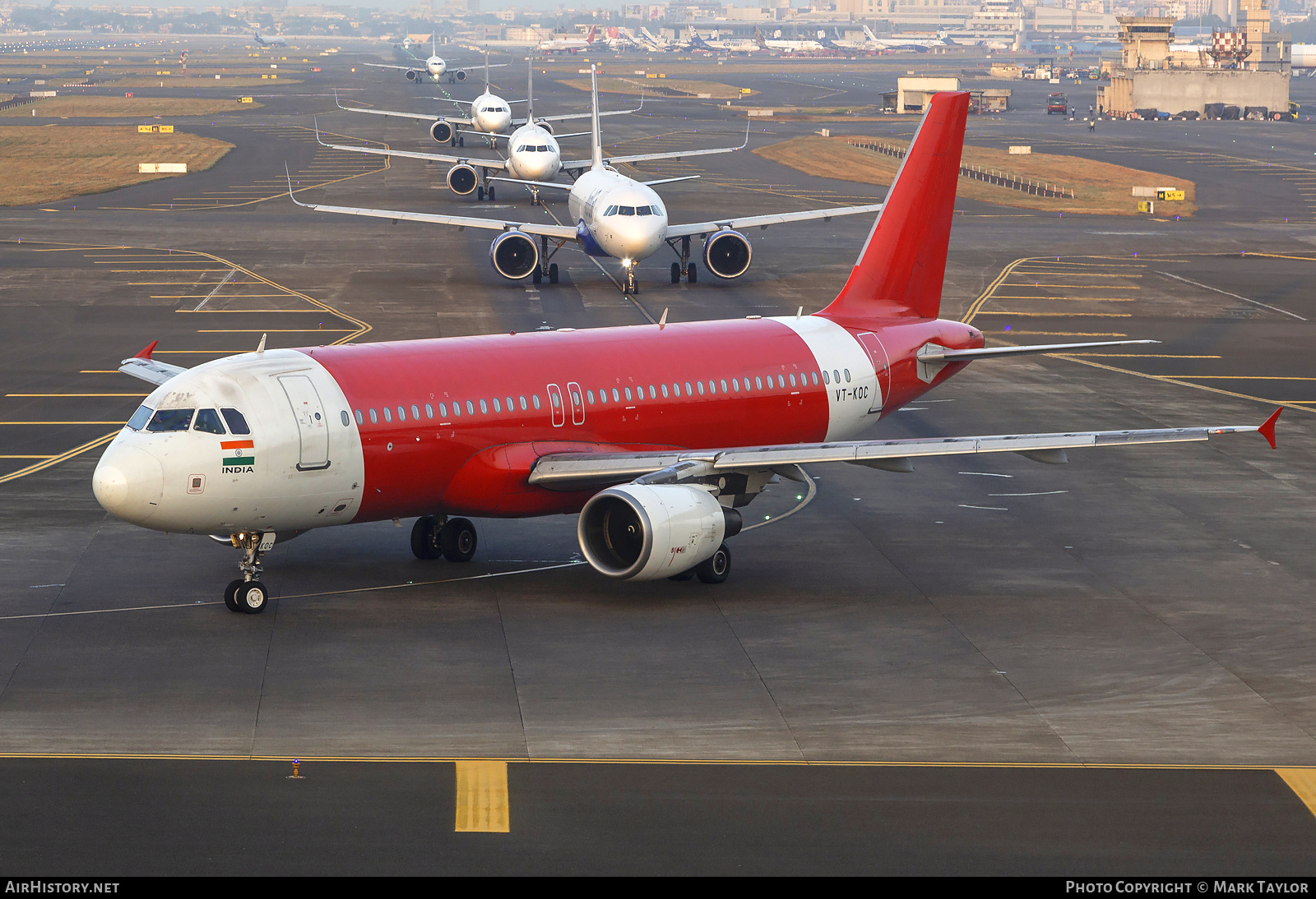 Aircraft Photo of VT-KOC | Airbus A320-216 | AirHistory.net #731082