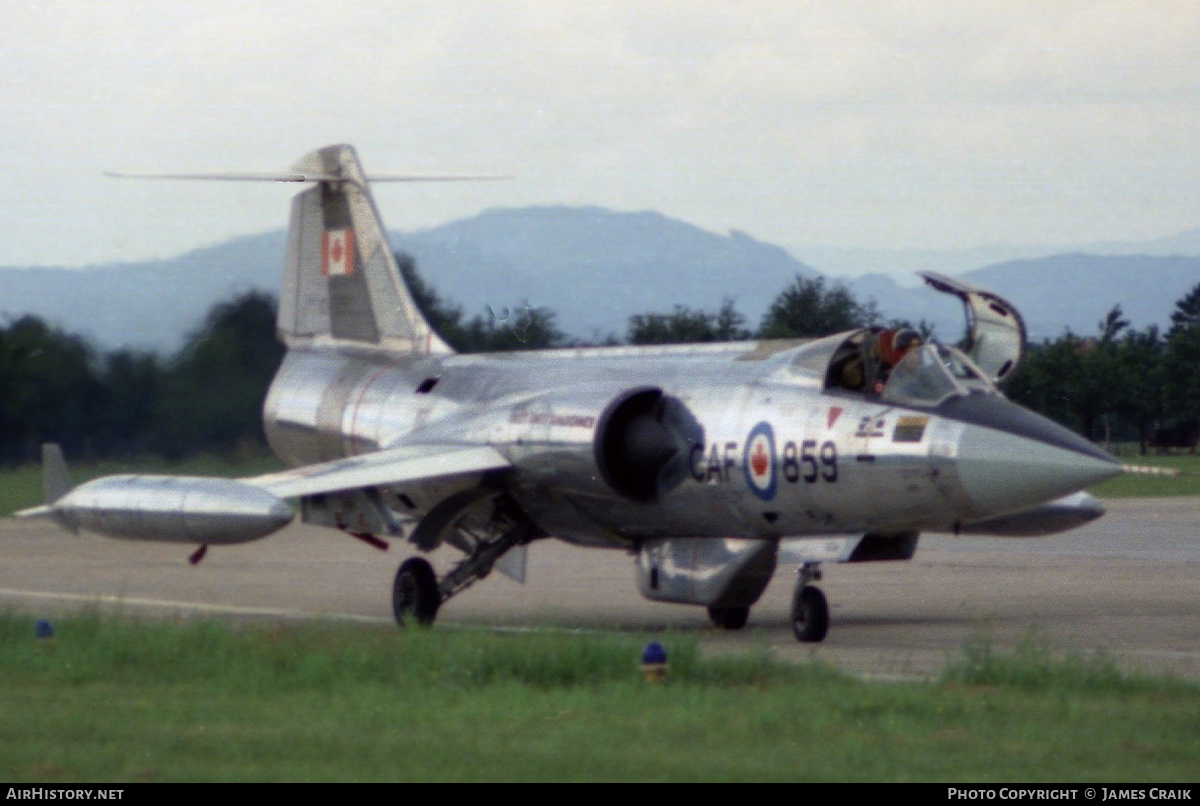 Aircraft Photo of 104859 | Canadair CF-104 Starfighter | Canada - Air Force | AirHistory.net #731087