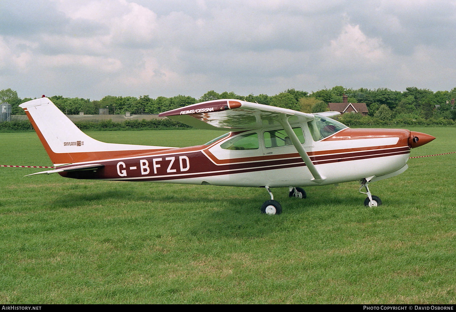 Aircraft Photo of G-BFZD | Reims FR182 Skylane RG II | AirHistory.net #731091