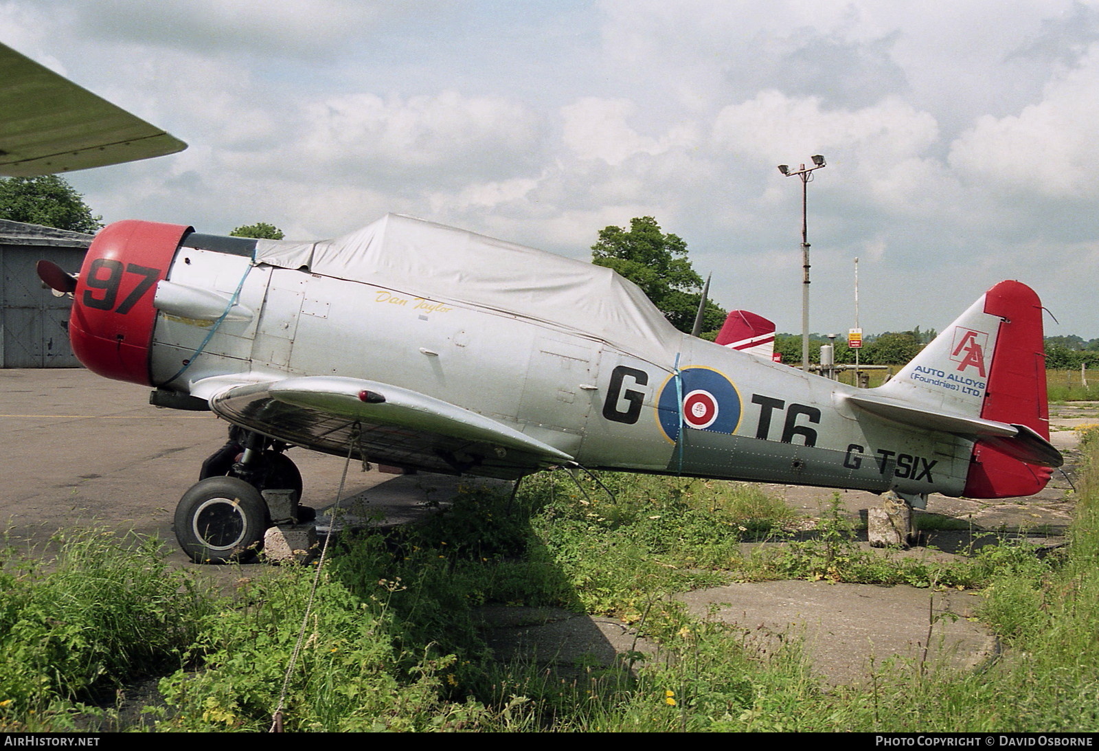 Aircraft Photo of G-TSIX | North American AT-6C Harvard IIA | UK - Air Force | AirHistory.net #731100